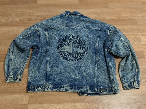 Giacca denim shark club lotus - giacca,