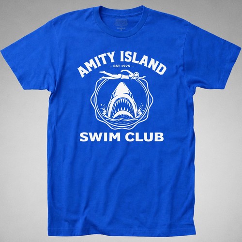 Shirt jaws amity island - jaws, swim