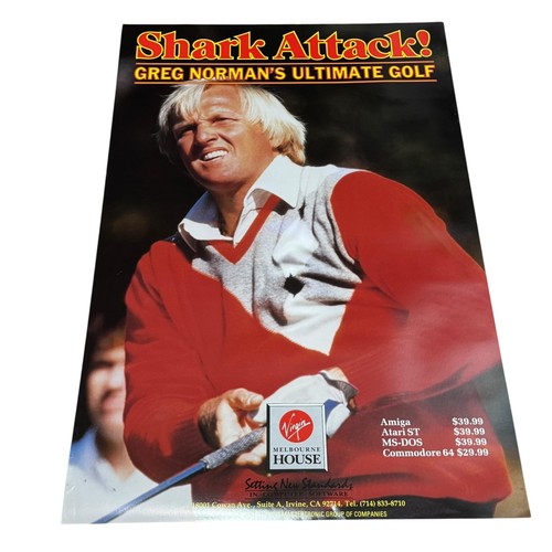 Poster vintage shark - shark, attack